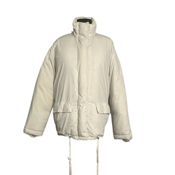 Helmut Lang beige puffer down jacket size XS - Picture 1 of 16
